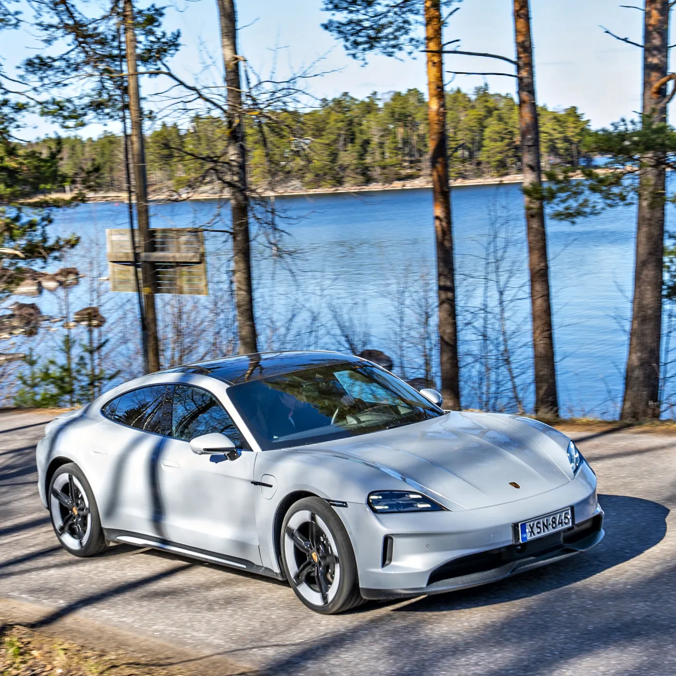 Porsche Taycan 4s. Kuva: Elias Koivunen