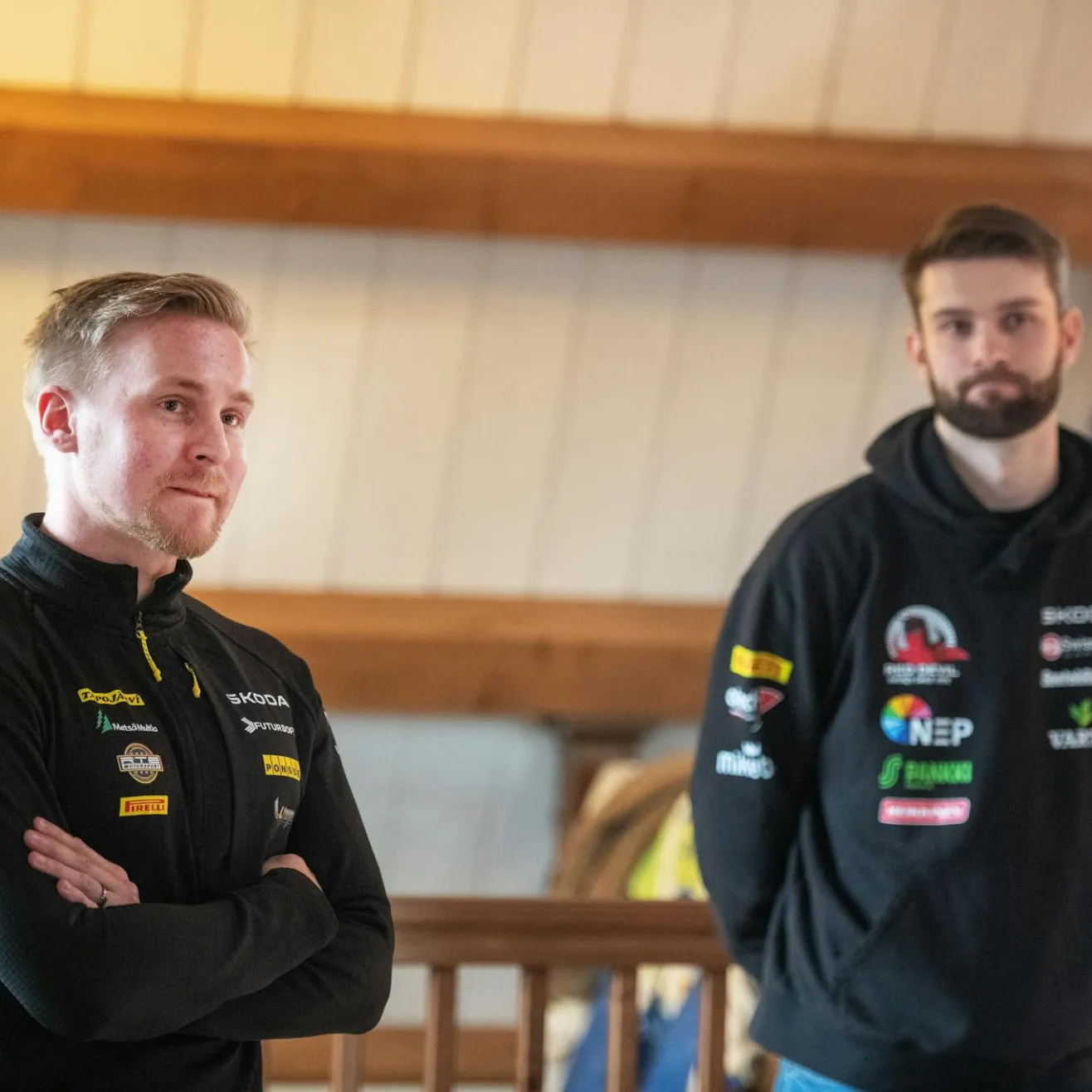 Esapekka Lappi ja Niclas Grönholm Kuva: Merita Mäkinen
