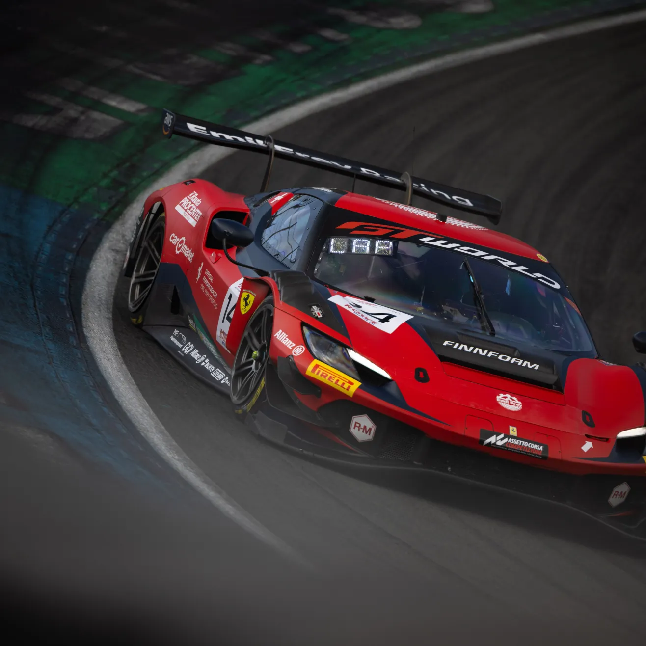 Konsta Lappalainen. Kuva Michele Scudiero / Emil Frey Racing.