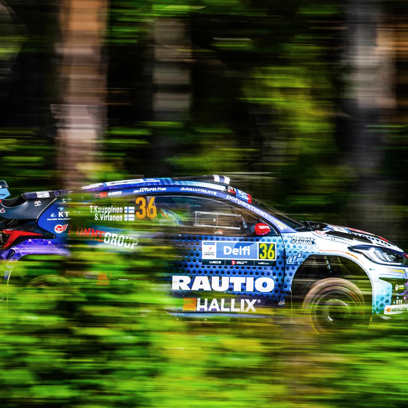 Tuukka Kauppinen vauhdissa. Kuva: Merita Mäkinen/ Meritapix.