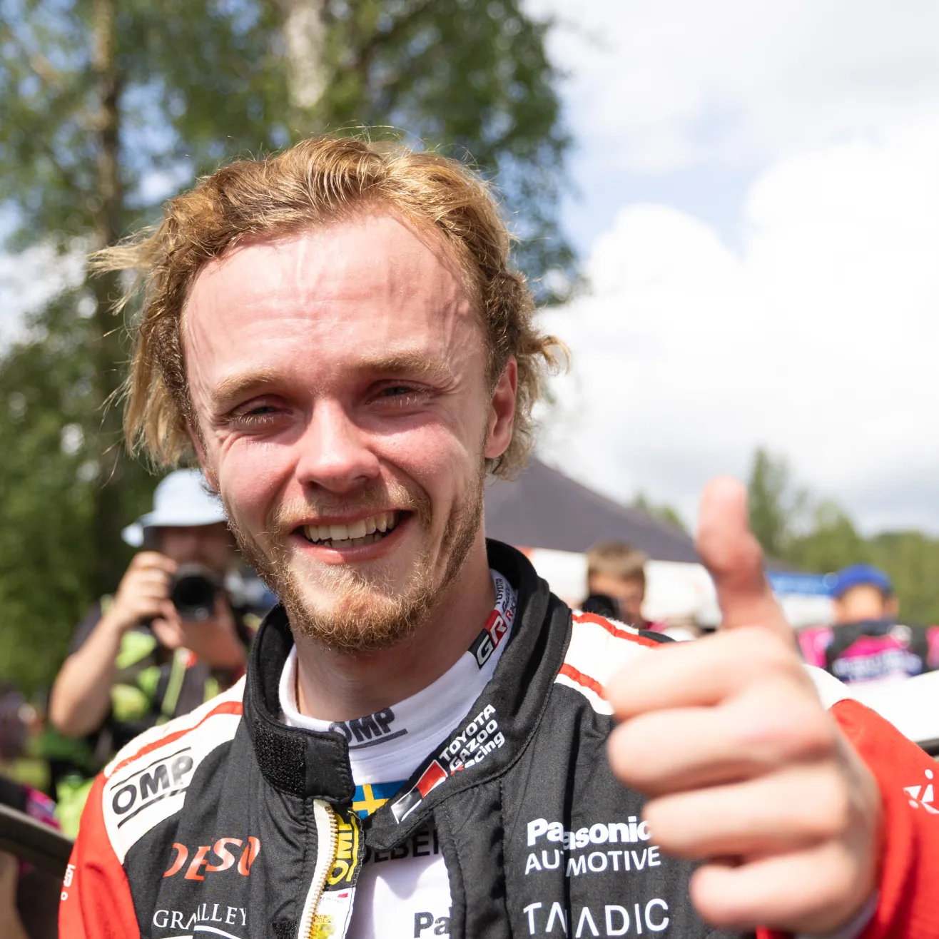 Oliver Solberg. Kuva Toyota