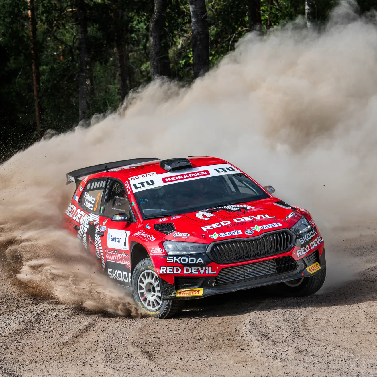 Lahden SM-ralli. Kuva Merita Mäkinen/Meritapix