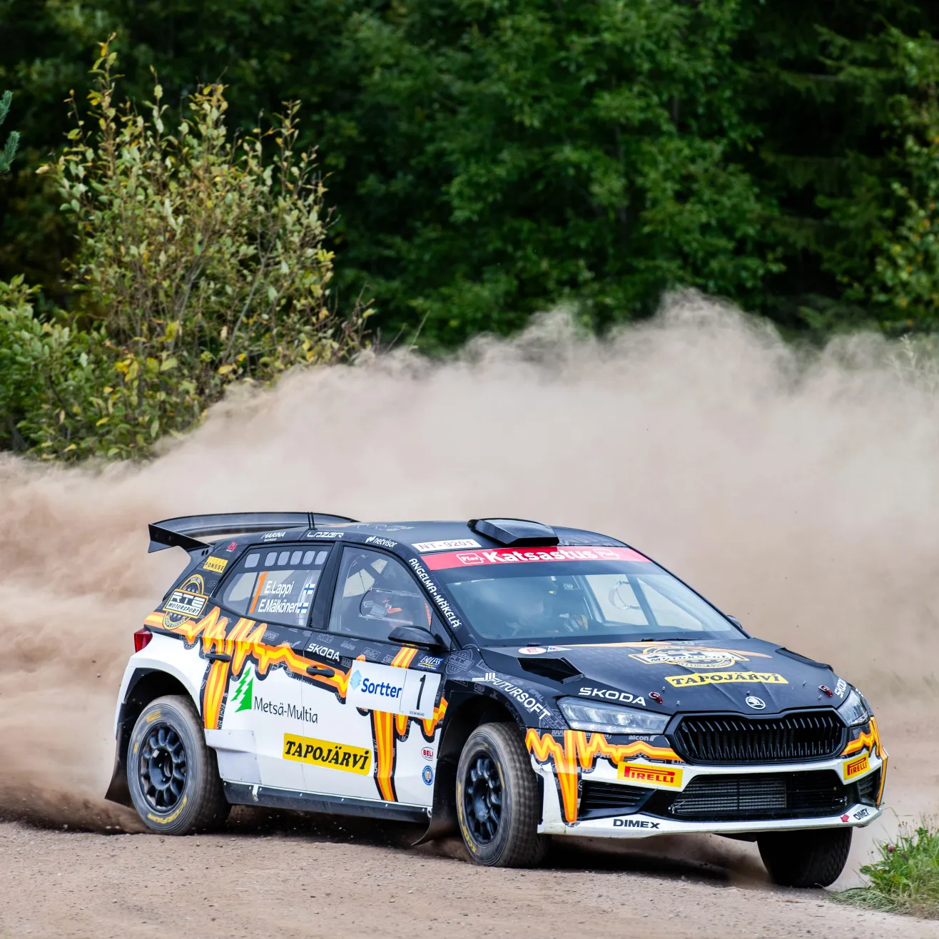 Lahden SM-ralli. Kuva Merita Mäkinen/Meritapix