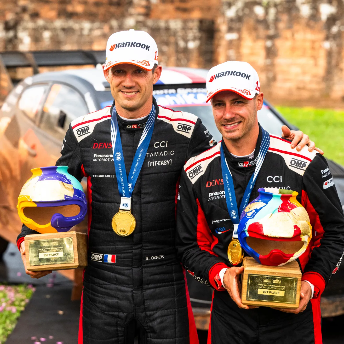 Sebastien Ogier ja Vincent Landais (Red Bull)