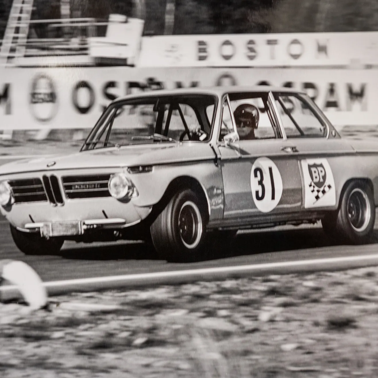 Kauko Eriksson ja Schnitzer BMW 2002 TI. Kuva Marko Mäkinen.