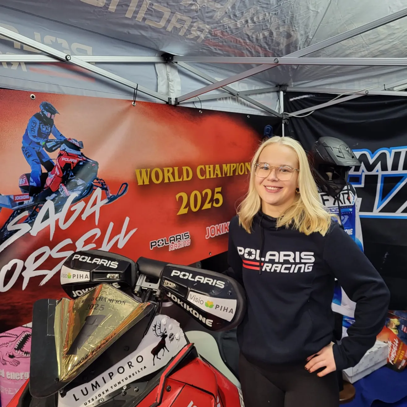 Saga Forsell. Kuva Marko Vihriä.