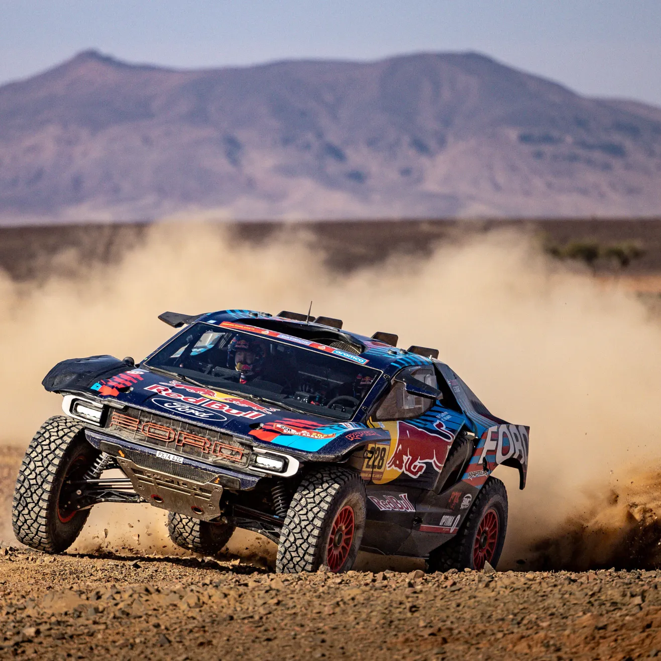 Fordin Dakar-tiimi. Kuva Red Bull. 