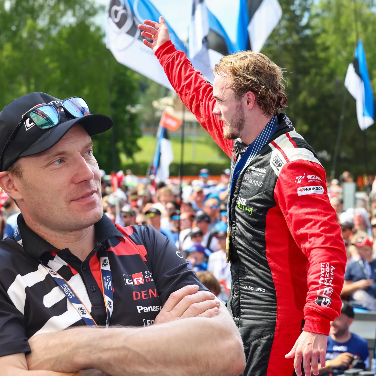 Oliver Solberg. Kuva Toyota Gazoo