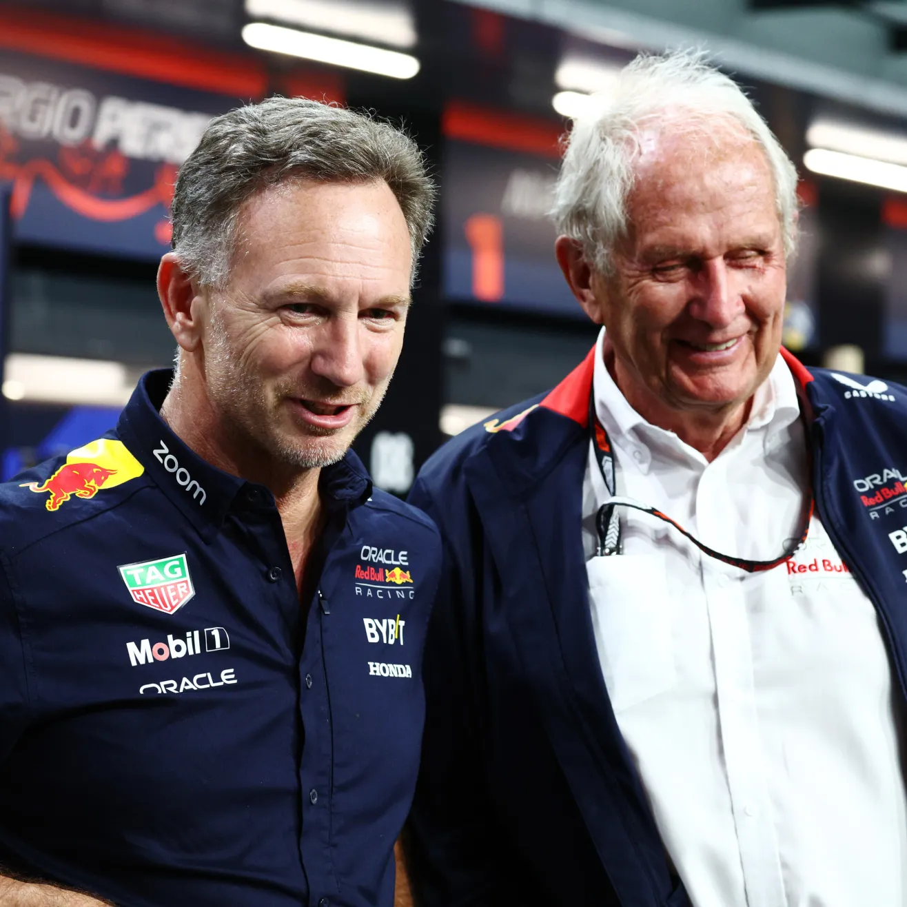 Marko ja Horner Kuva: Red Bull