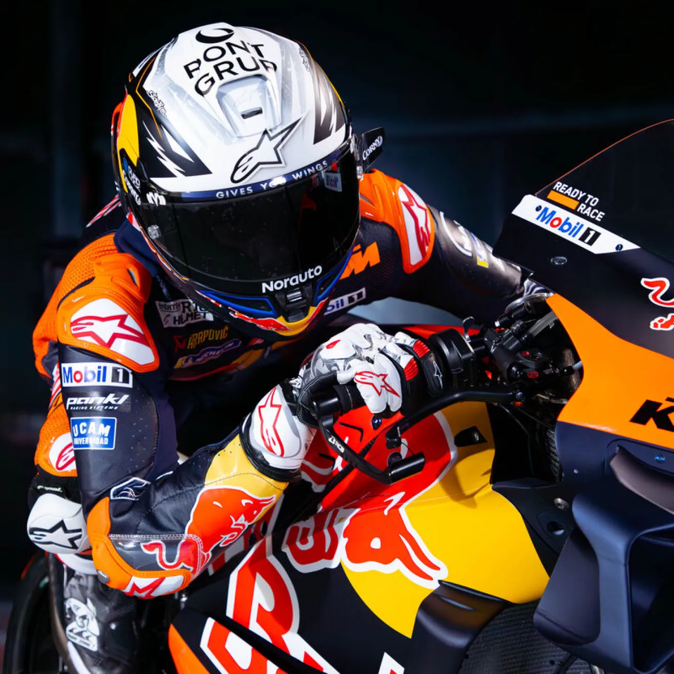 Pedro Acosta. Kuva KTM Images