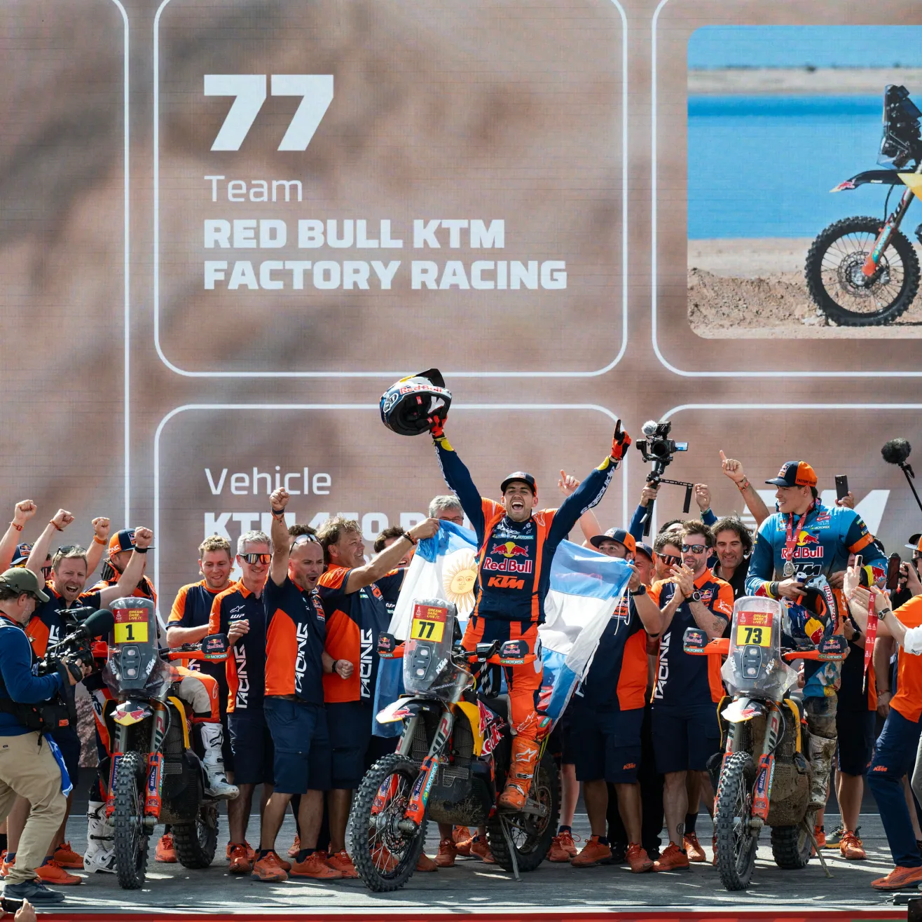 Dakar. Kuva Red Bull