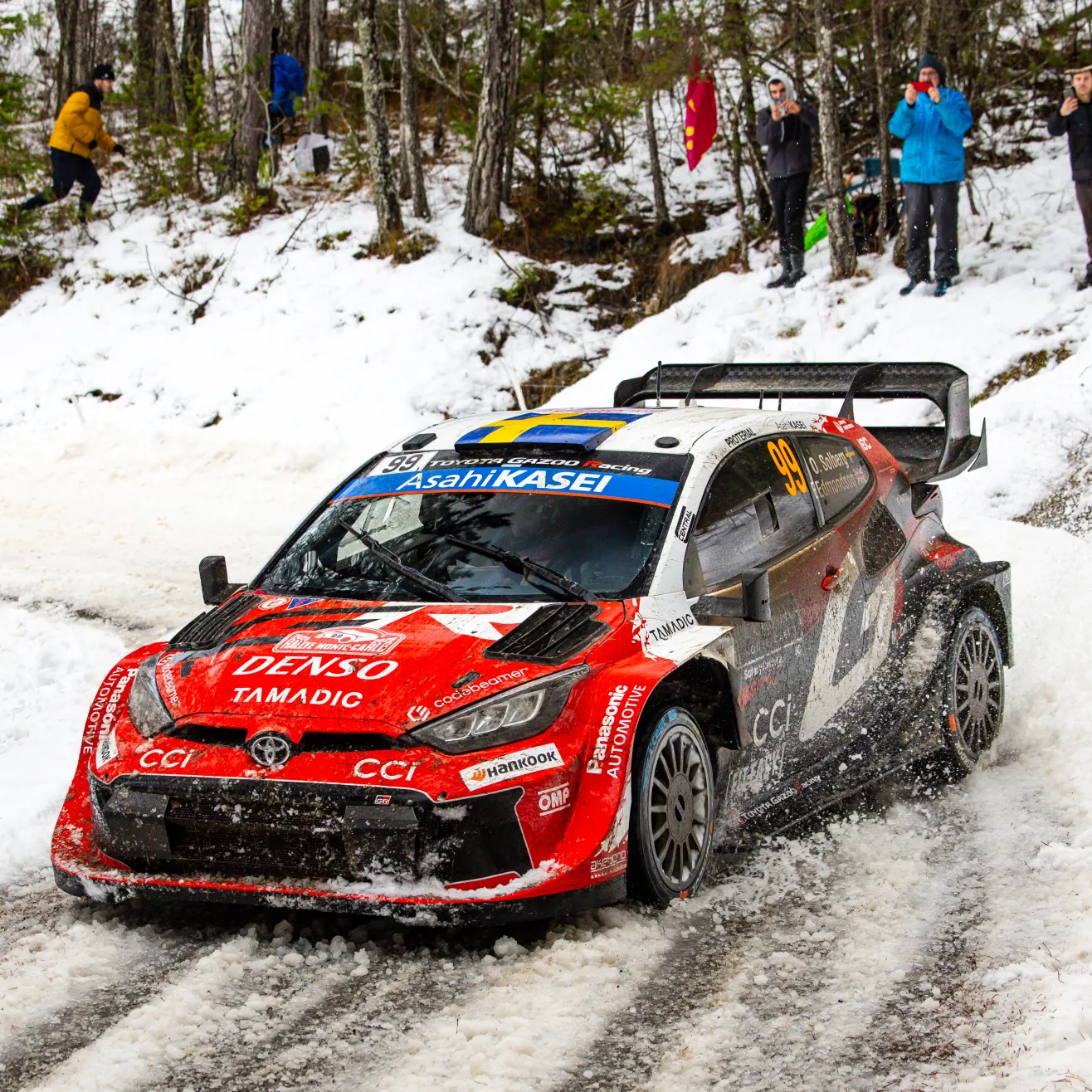 Oliver Solberg. Kuva Toyota Gazoo