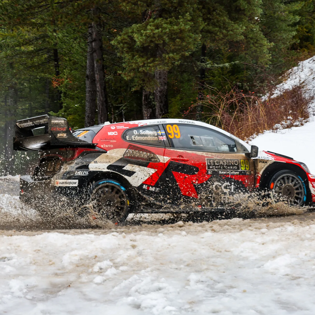 Oliver Solberg. Kuva Toyota Gazoo