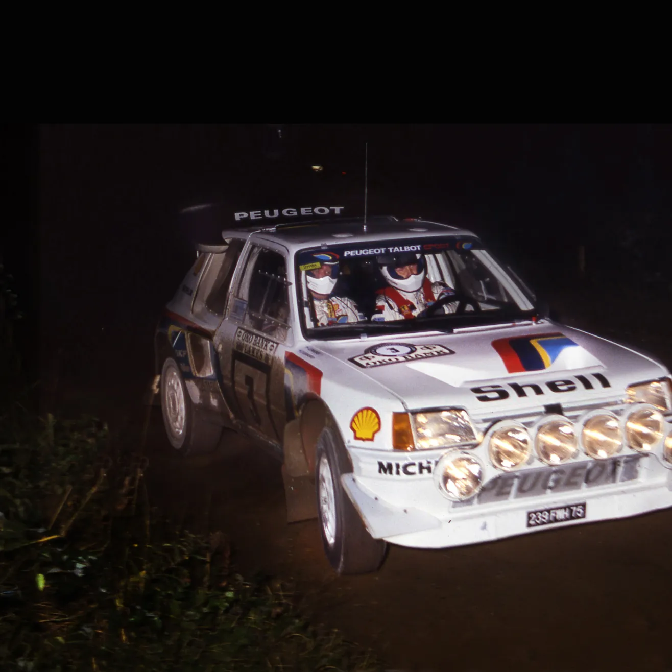 Juha Kankkunen 1986. Kuva: Marko Mäkinen