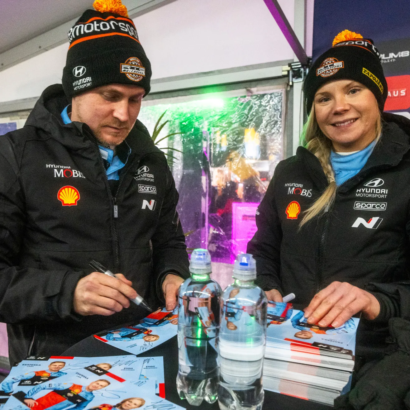 Esapekka Lappi, Enni Mälkönen. Kuva RED BULL