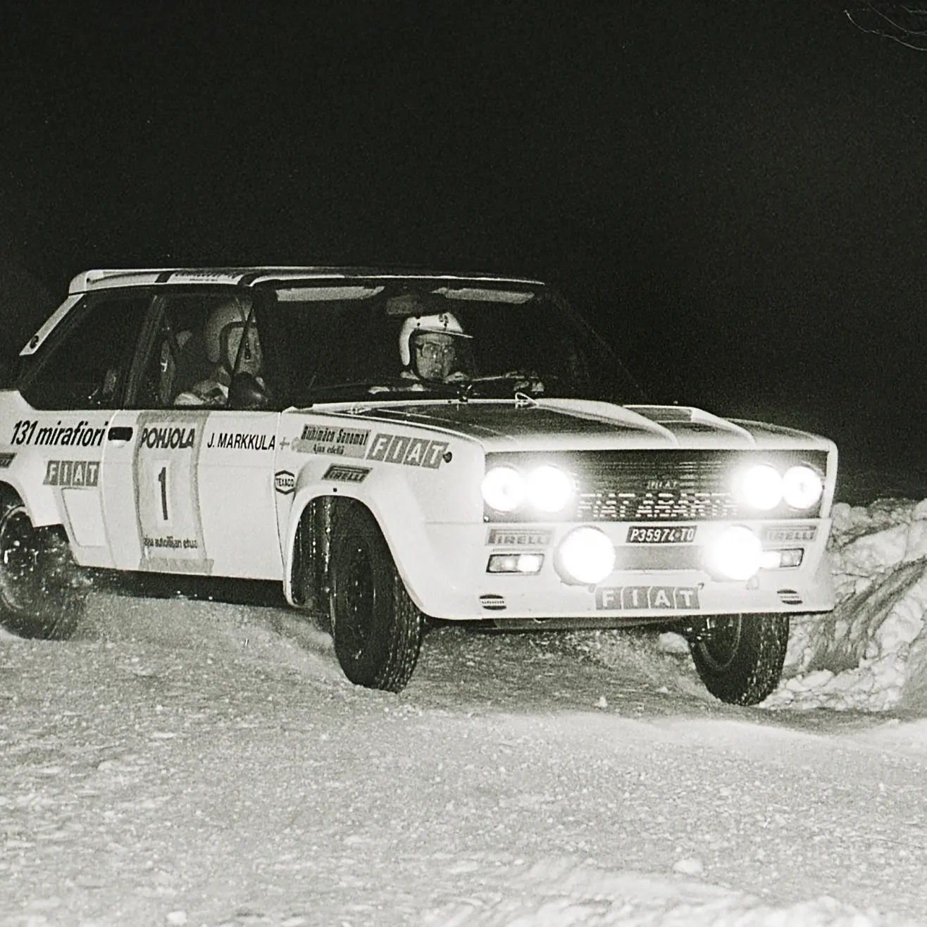 Lähtönumero 1 oli enne: Timo Salosen ja Jaakko Markkulan voittoisaa vauhtia Riihimäellä.