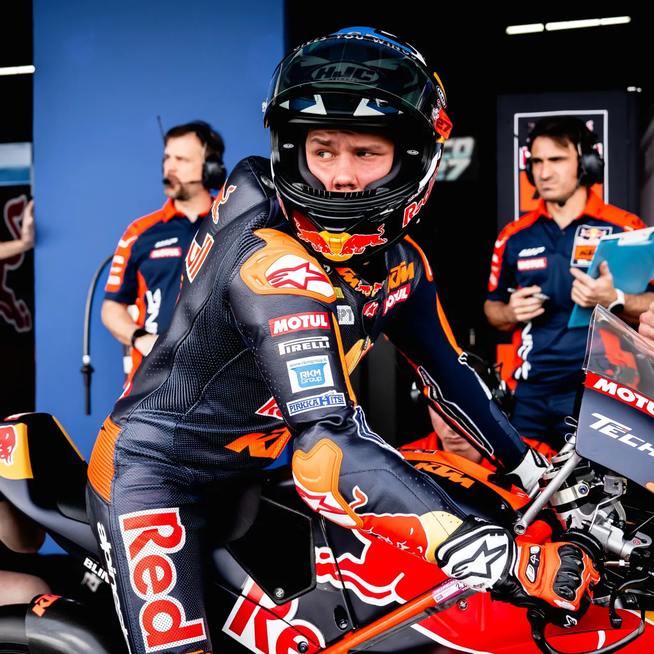 Rico Salmela. Kuva KTM Tech 3