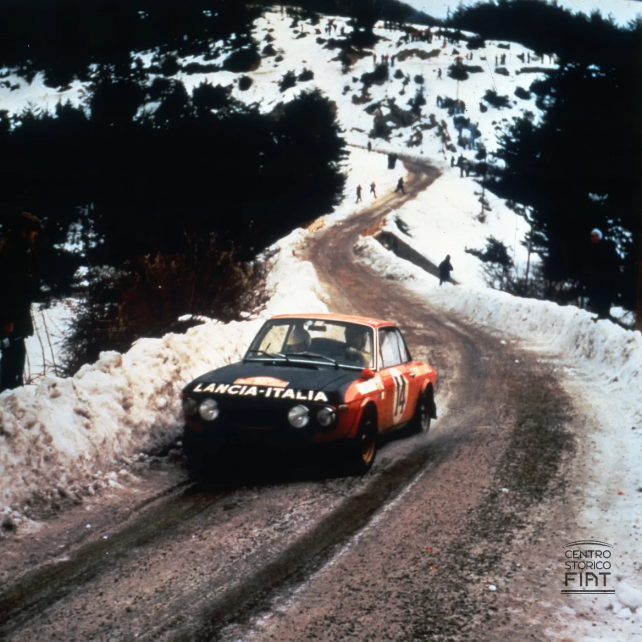 Sandro Munari. Kuva Lancia