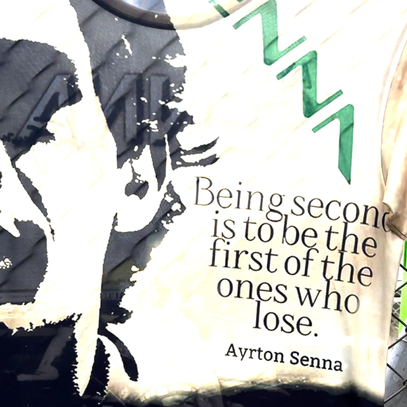 Senna muistopaikka. Kuva Heidi Koivunen