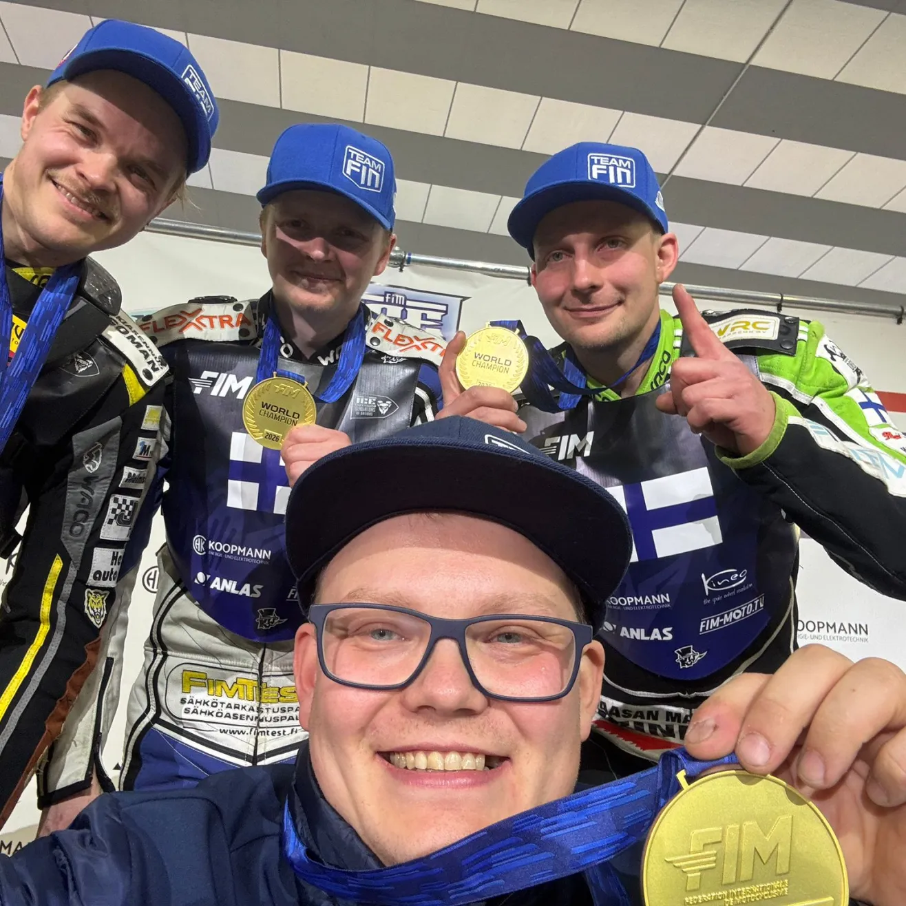 Jääspeedway joukkue Kuva: Appe Mustonen