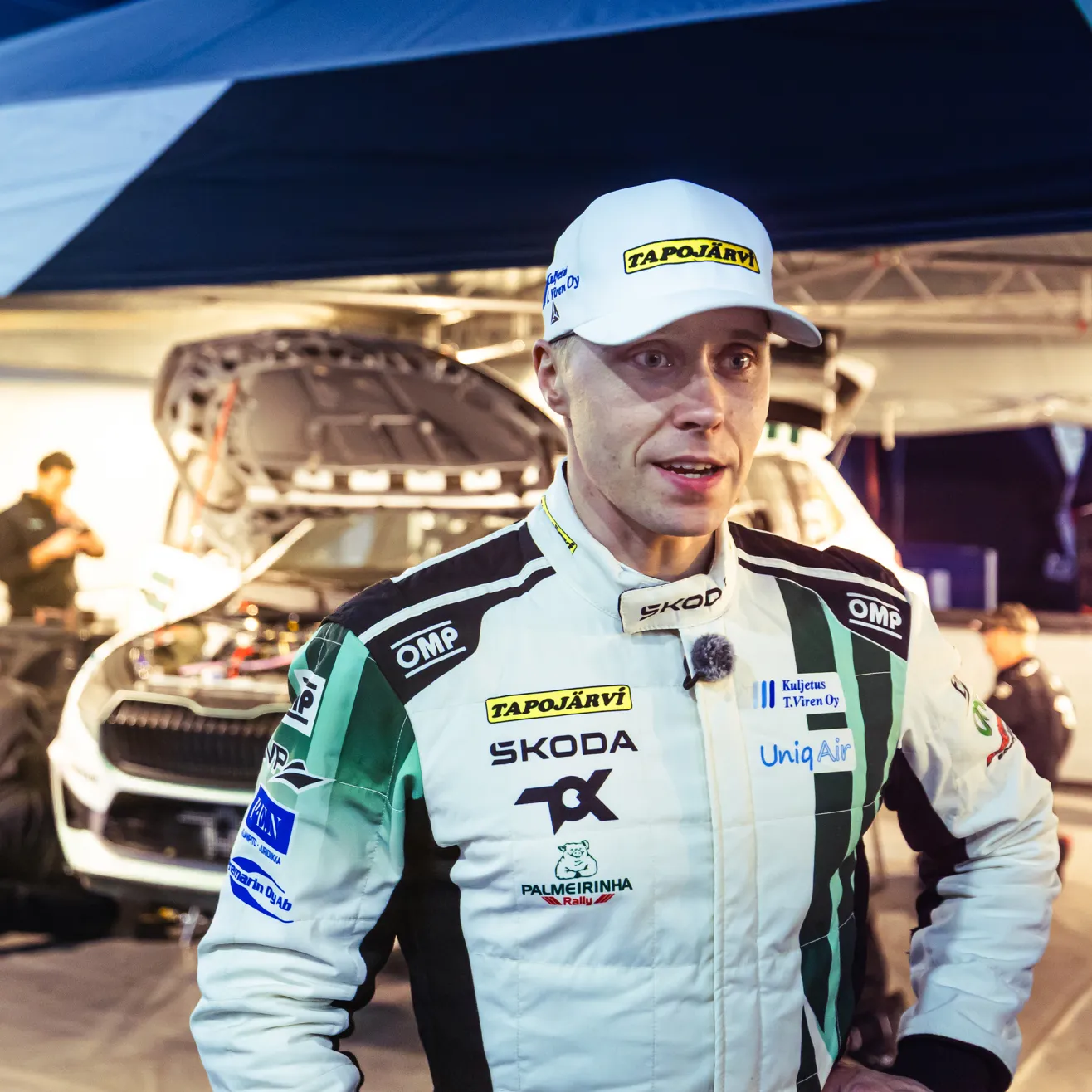 Emil Linholm Kuva: Škoda Motorsport