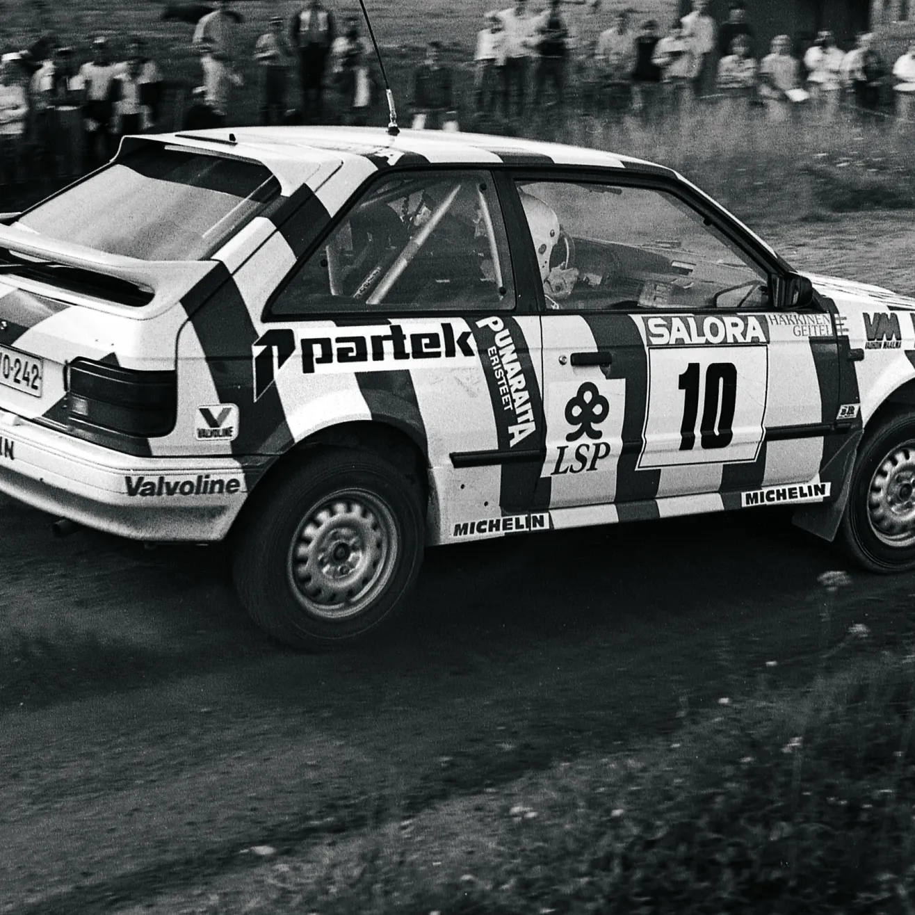 Peter Geitel Mazda 323. Kuva Marko Mäkinen