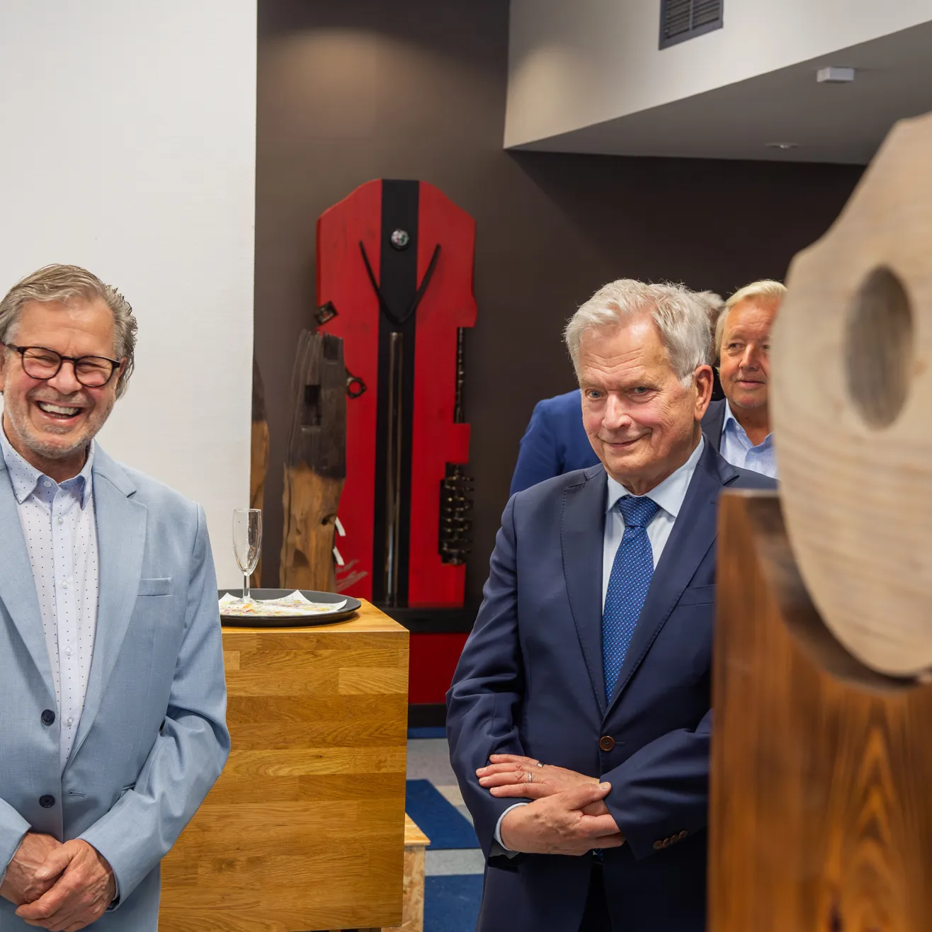 Lappalainen ja Niinistö. Kuva Marko Mäkinen