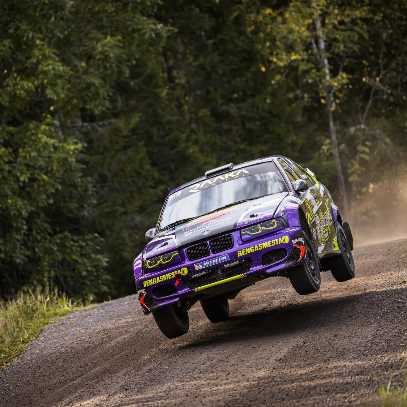 Nuottisarjan kärkimies Mika Lemmetti starttaa ykkösenä MRF Pohjanmaa Ralliin. Kuva: Janette Taskinen / AKK. 