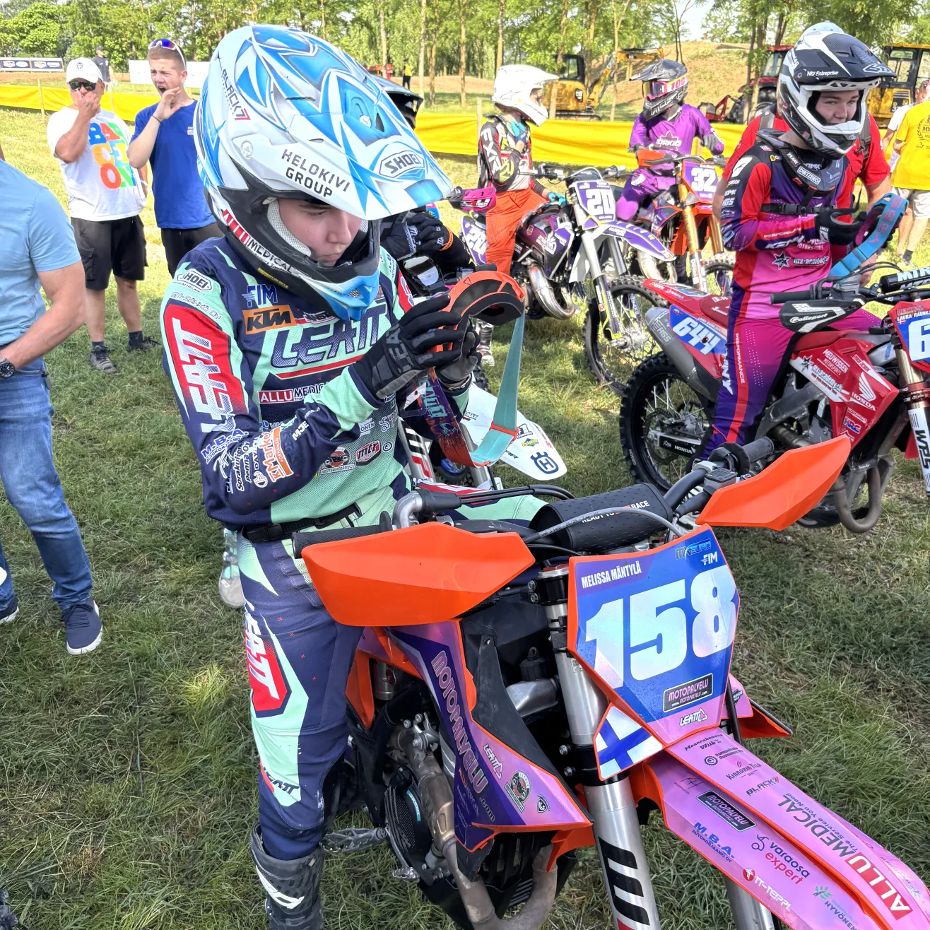 Melissa Mäntylä. Kuva Mäntylä Racing team