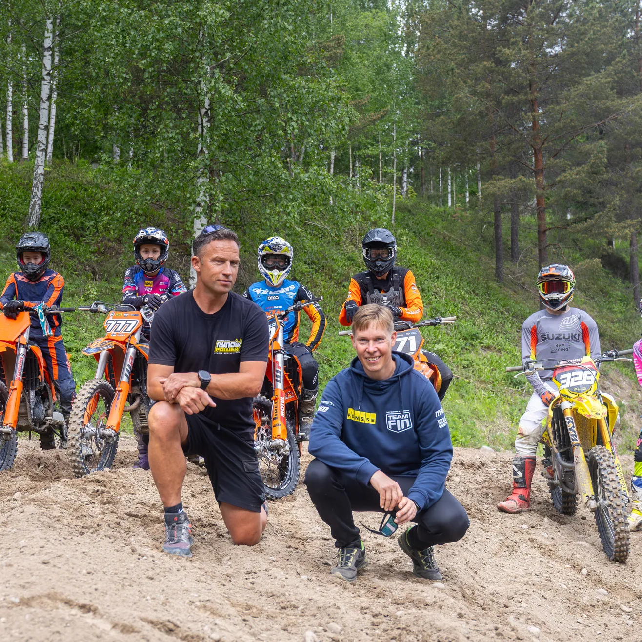 Brian Jörgensen ja Tomi Konttinen. Kuva Matti Uimonen 