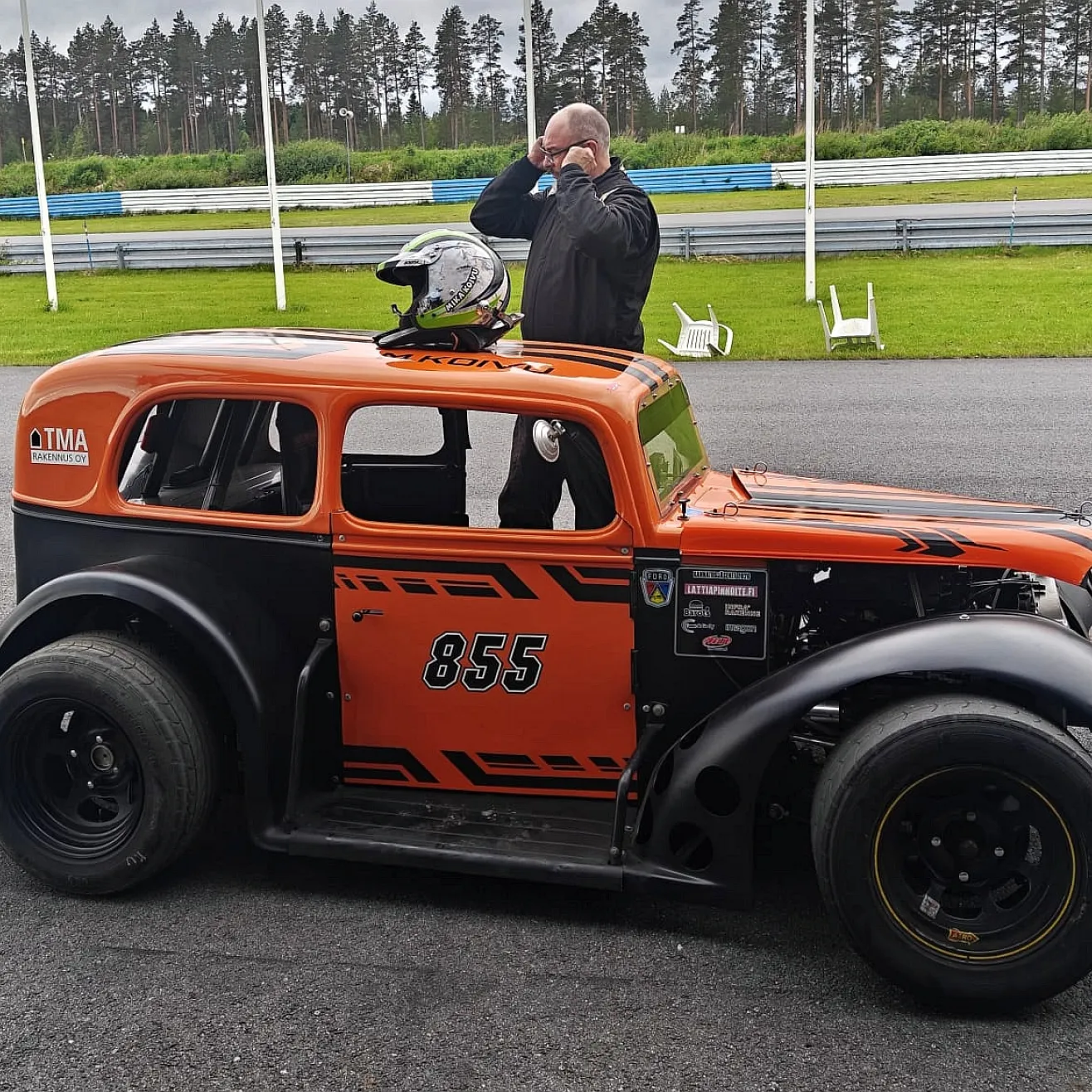 Mika Koivu. Kuva TMA-Racingin tiedotus