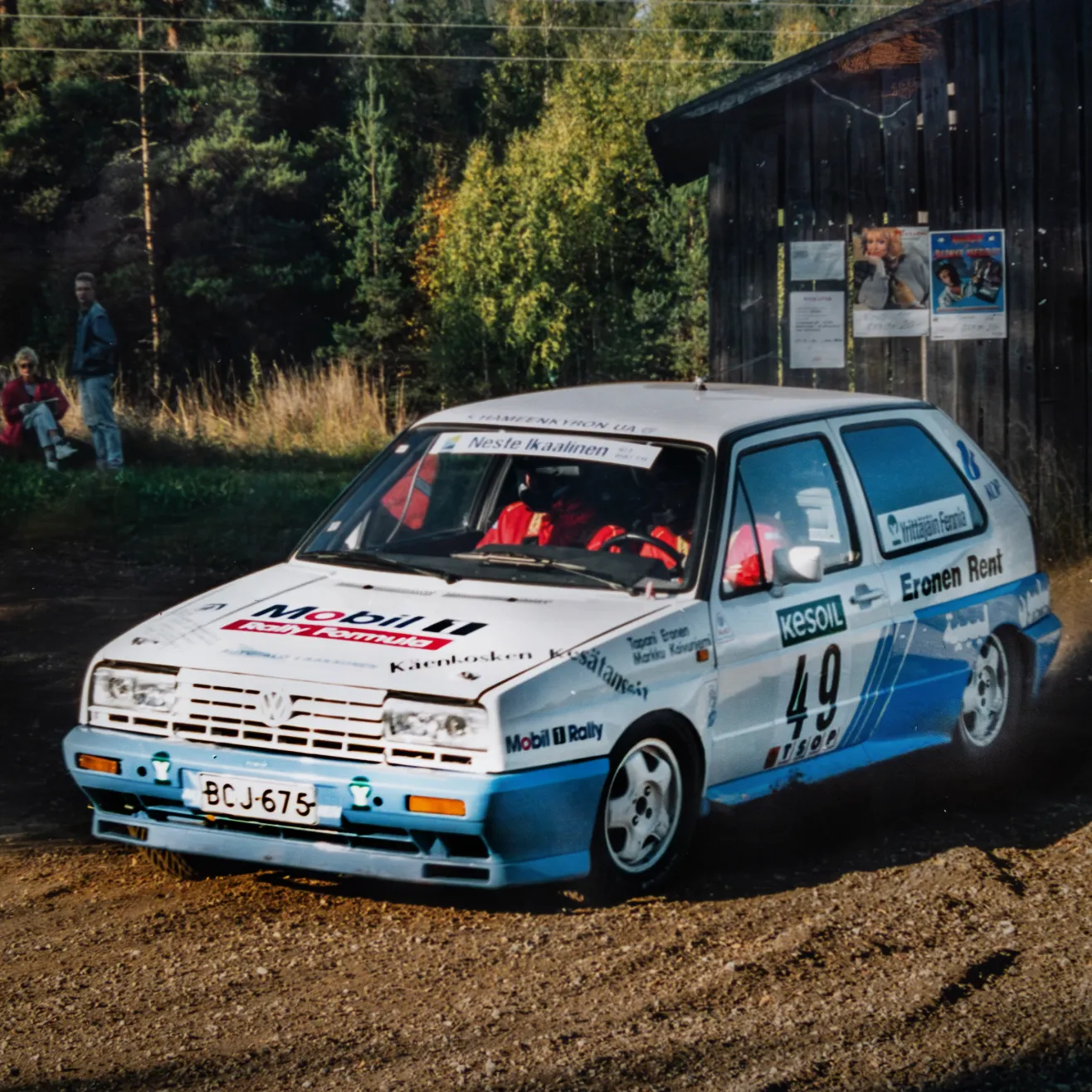 Volkswagen Golf Rallye G60. Kuva Marko Mäkinen