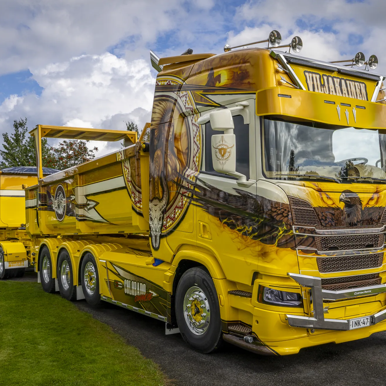 Power Truck Show 2026 Best in Show -voittaja Soraliike Viljakainen Oy:n Scania R770. Auto voitti myös Haastajaluokan yleisöäänestyksen. ​​Kuva: Sami Mikkonen