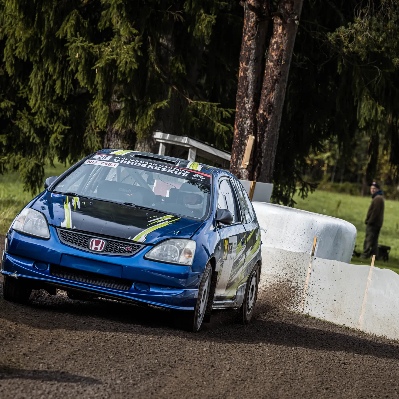 Henri Niemi starttaa Rallisprint SM -sarjan sorakauteen kaksivetojen kakkospaikalta. Kuva: Janette Taskinen / AKK.