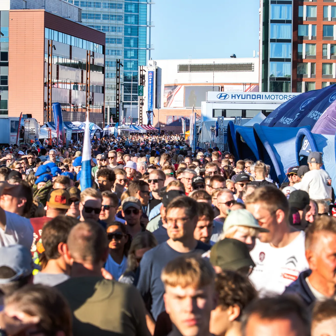 Suomen MM-ralli. Kuva Merita Mäkinen