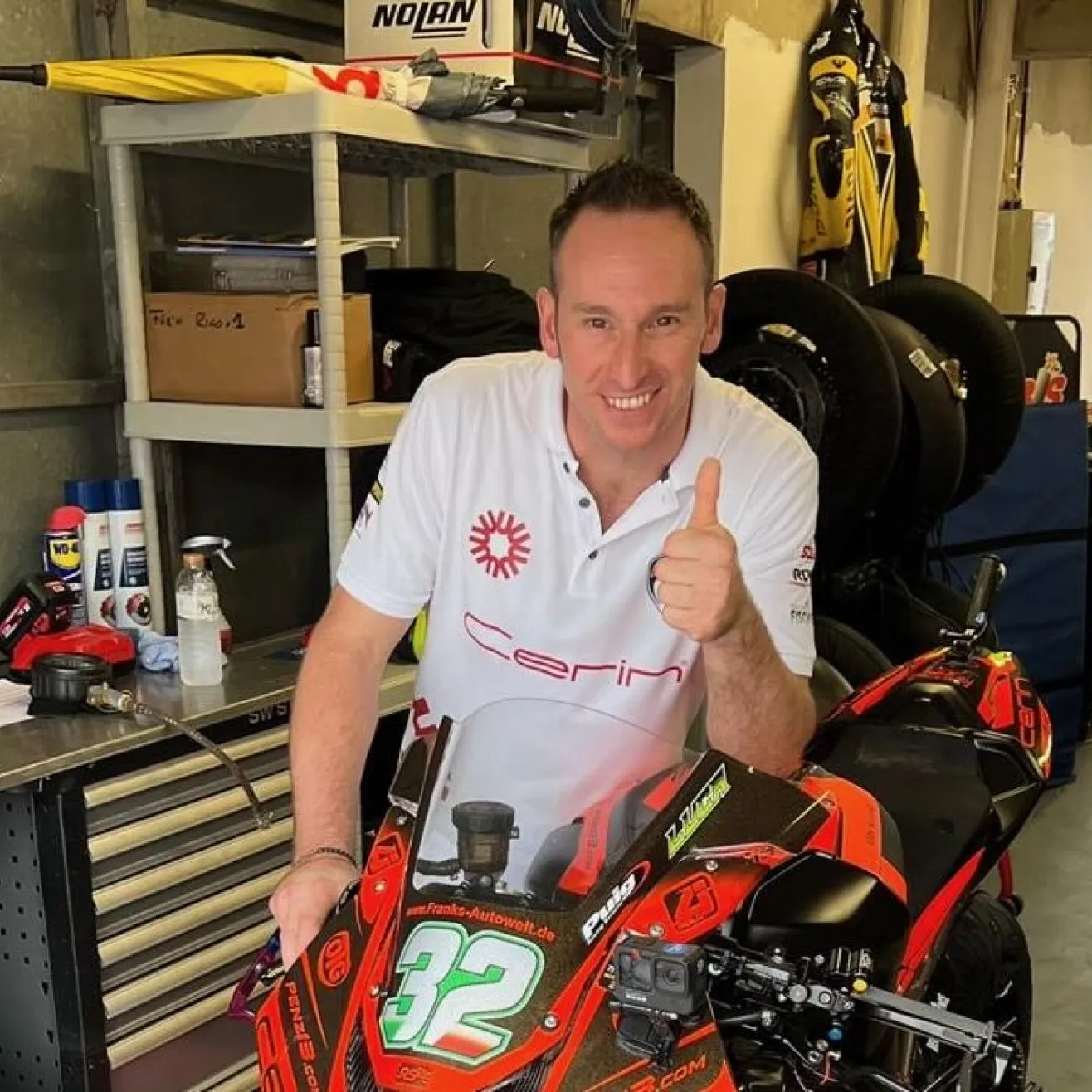 Luca Gottardi. Kuva RVS Motorsport
