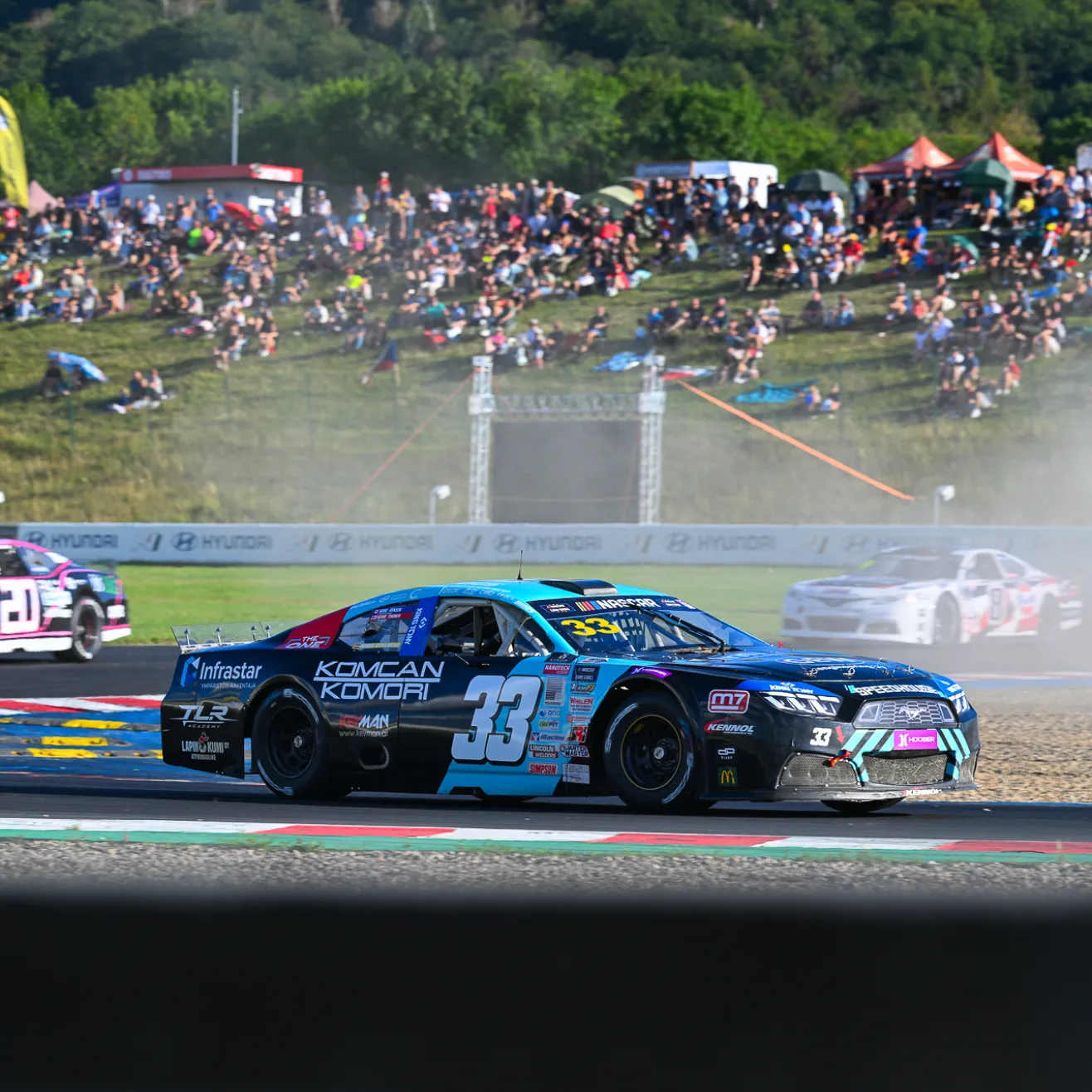 Henri Timonen. Kuva Nina Weinbrenner / NASCAR Euro Series.