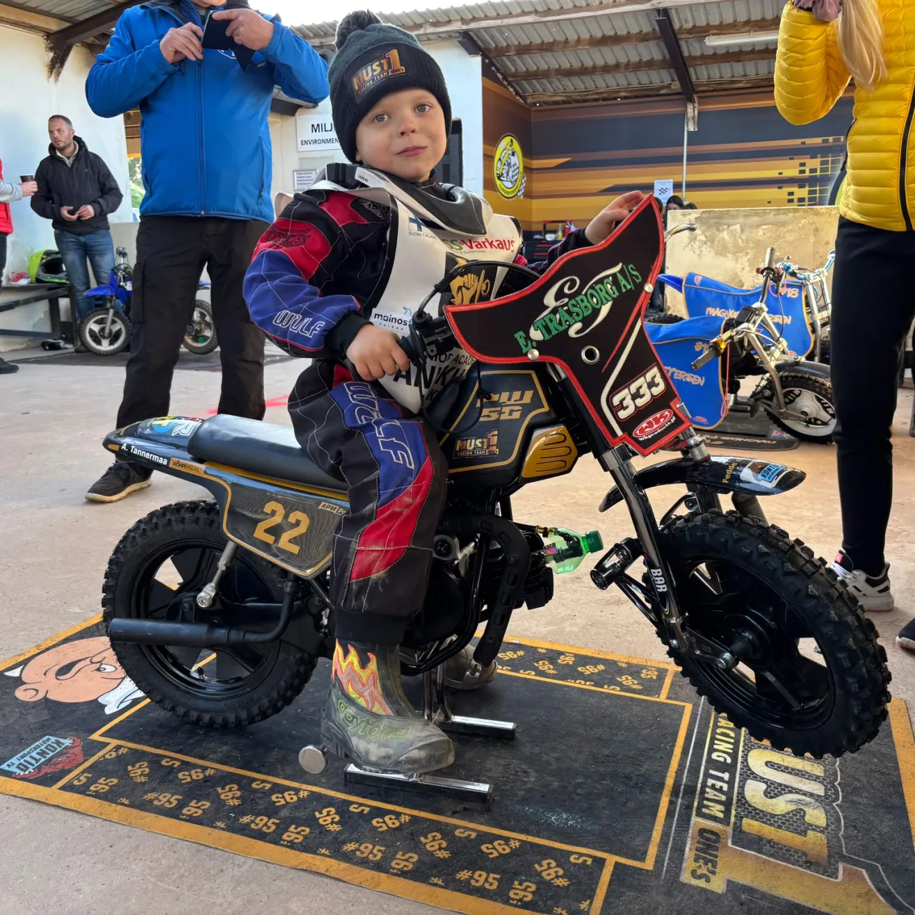 Atte Mustonen. Kuva Appe / Must One's Racing Team