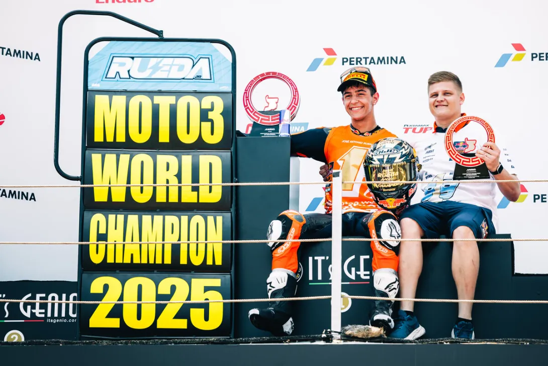 Jose Antonio Rueda ja Niklas Ajo. 
