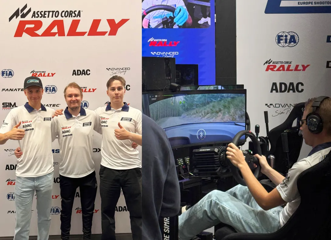 Tommi Hallman, Tommi Mäkinen ja Kaapo Kalenius. Kuva Tommi Hallmanin tiedotus
